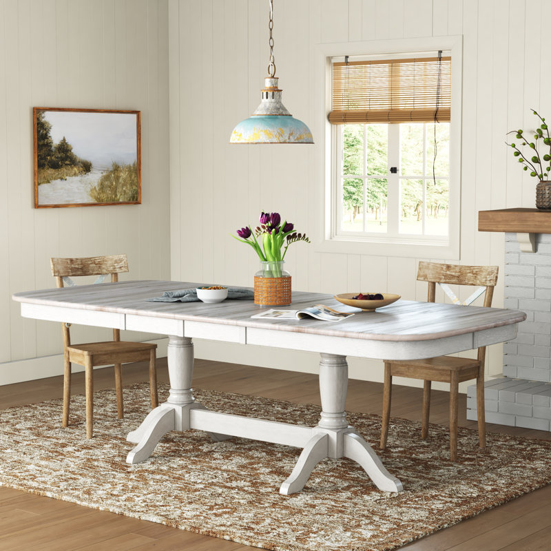 Bassett Extendable Solid Wood Dining Table