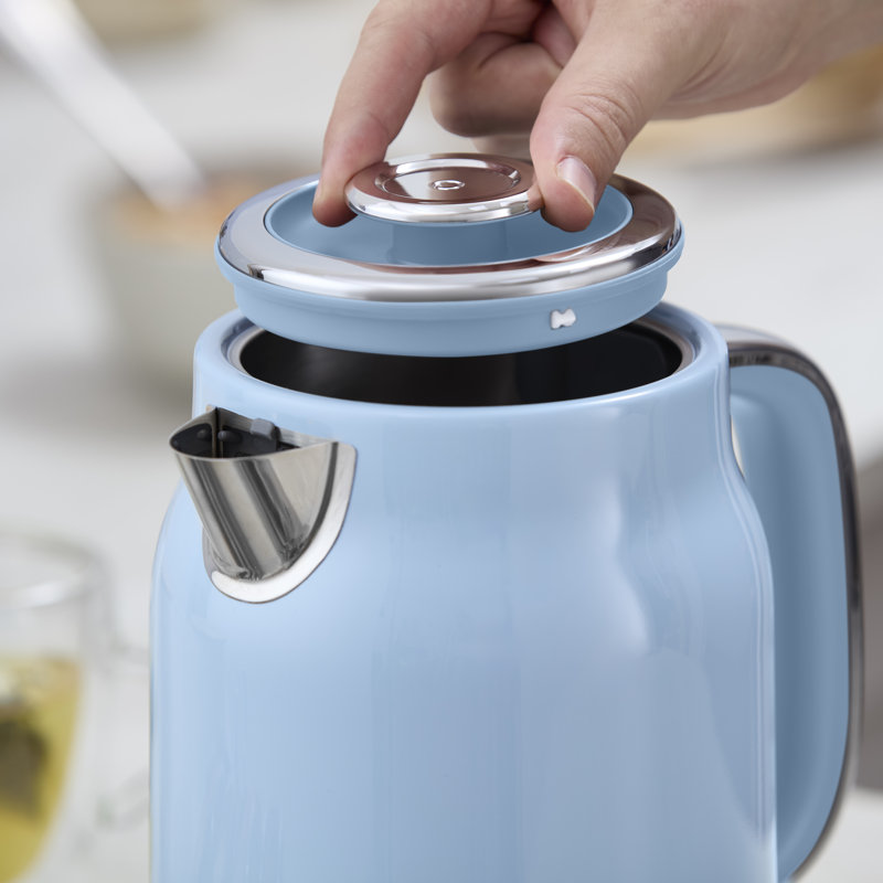 Swan Retro 1.7L Jug Kettle, Rapid Boil, Removable Limescale Filter, Easy Pour, 360 Degree Base, Water Indicator Window and Boil Dry Protection, 3KW