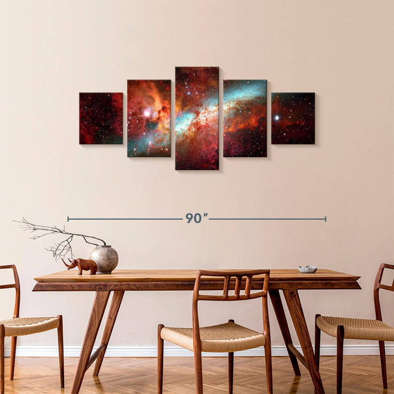 Galaxy Nebula, 36" H x 80" W