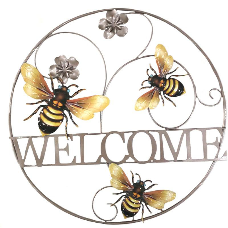 Décoration murale «Bee Welcome»