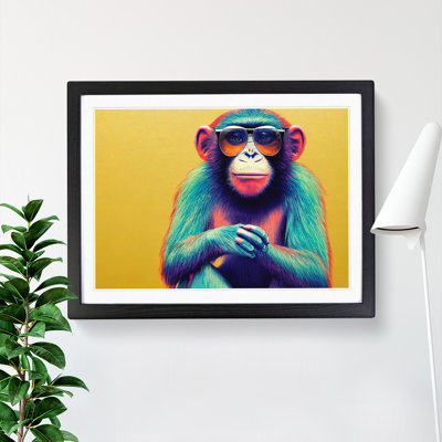 Cool Monkey - Framed Print