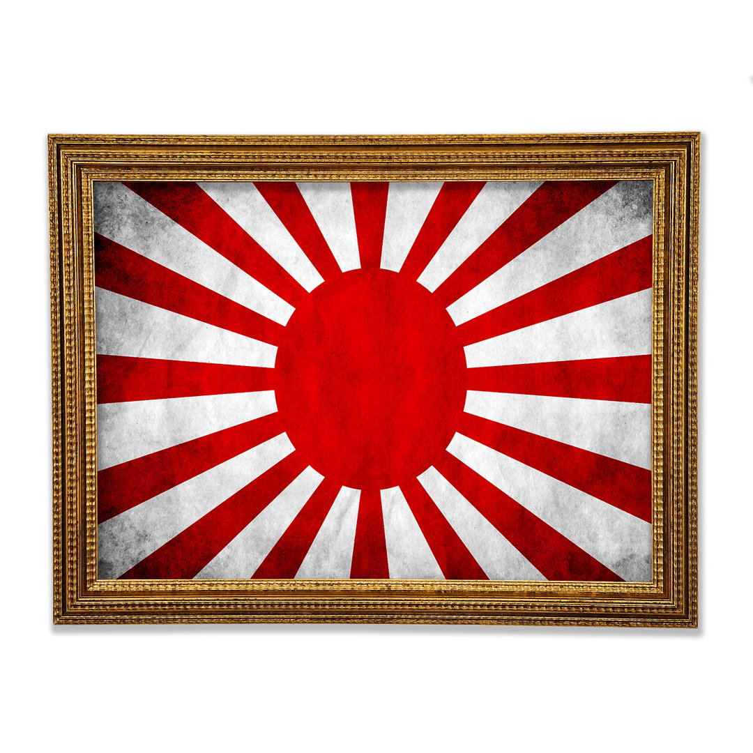 Japanische Kriegsflagge - Druck