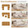 138.29” W Oversized 8-Seater Composable Modular Sofa