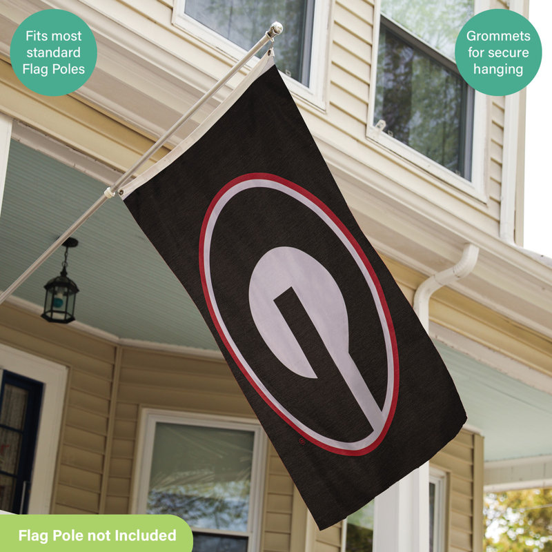 Drapeau de maison en polyester 36 x 60 po Piercen