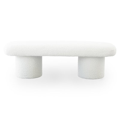Banc Randolph Ivory Boucle