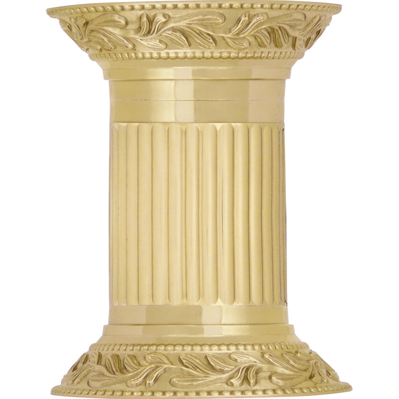 Escanaba LED Semi Flush Mount, Bright Gold