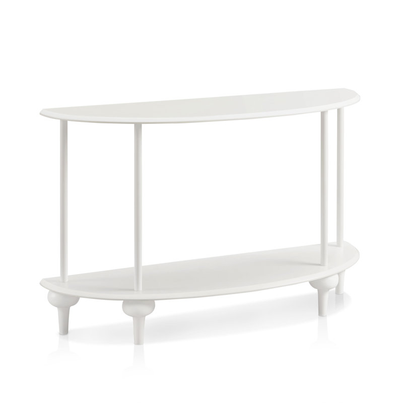 Clardy 47-Inch Console Table, White