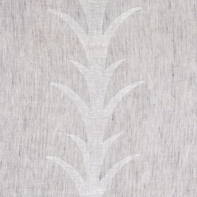 Essentiels: tissu rayé d'acanthe diaphane, Carbone