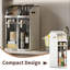 Armoire de rangement mince pour salle de bain avec tiroirs et boîte à mouchoirs-229518423