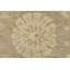 Tapis brun en laine noué à la main de conception unique 10 pi x 14 pi 2 po