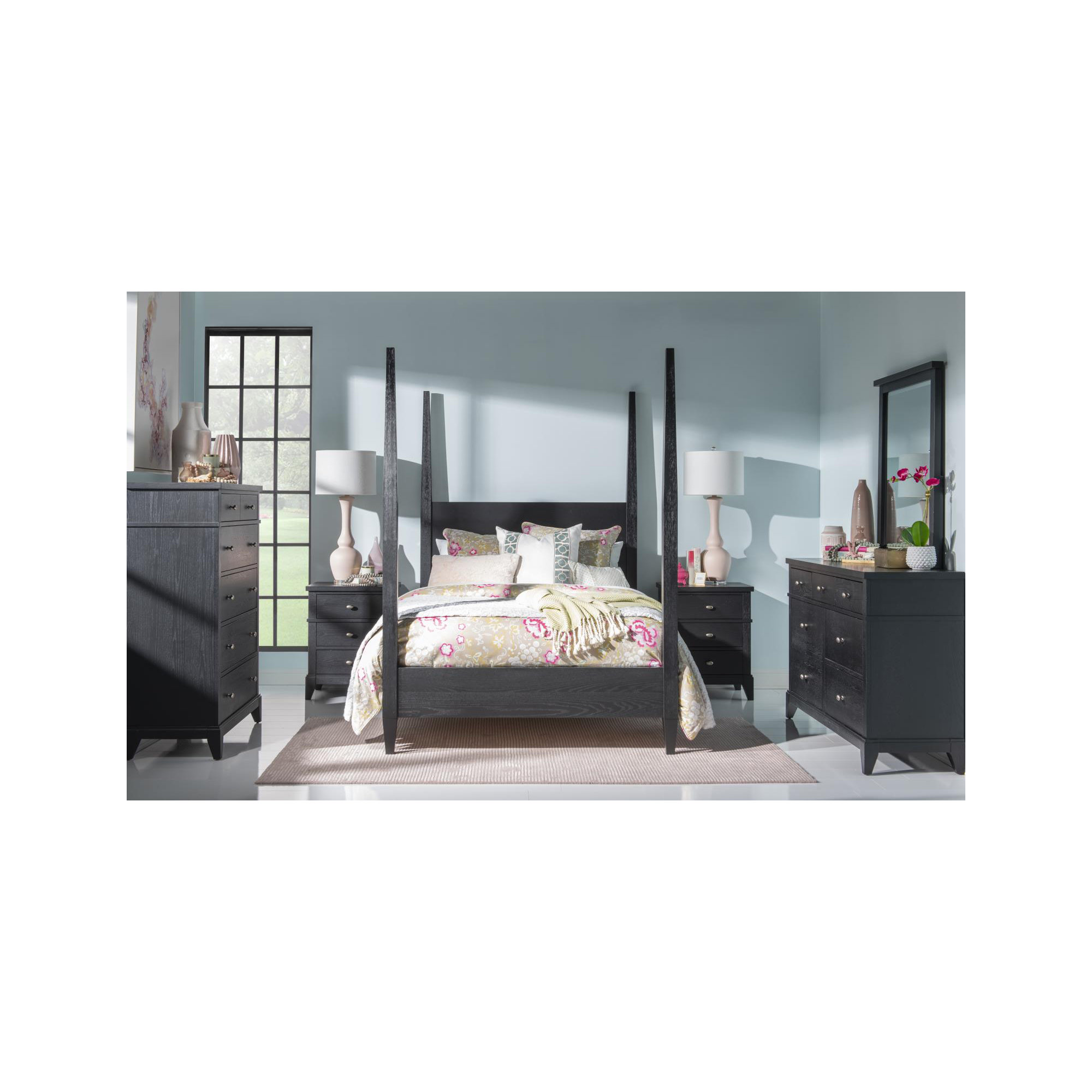 Today's Traditions Drawer Chest (5 Drawers), Black