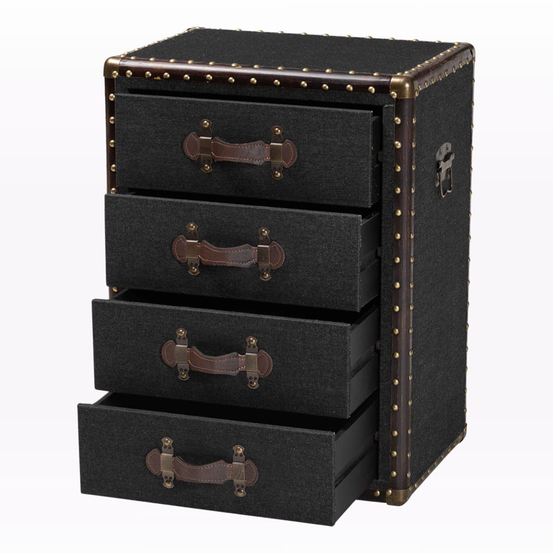 Table de bout Baxton Studio Jaelyn, Brun / Noir