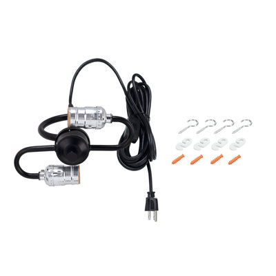 Inman 2 - Light Matte Black Unique/Statement Pendant
