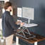 Adjustable Metal Base Standing Desk Converter