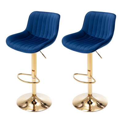 Tabouret pivotant rembourré Garnich