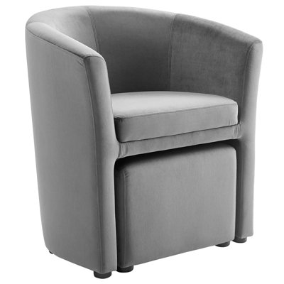 Ensemble de fauteuil avec repose-pieds et repose-pieds Divulge