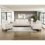 Fauteuil 2 places en velours côtelé beige moderne avec dossier confortable et structure en bois pour une relaxation de qualité Structure solide rembourrage en mousse haute densité relaxant à la maison-637026241