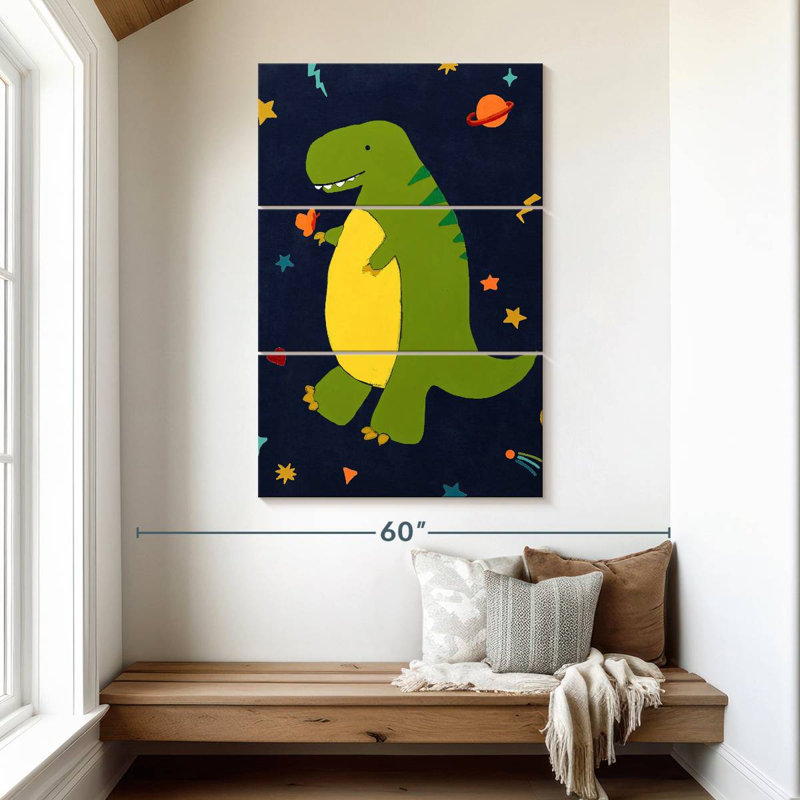 Ashelle Dinos étoilé III, H 50 po x l 32 po