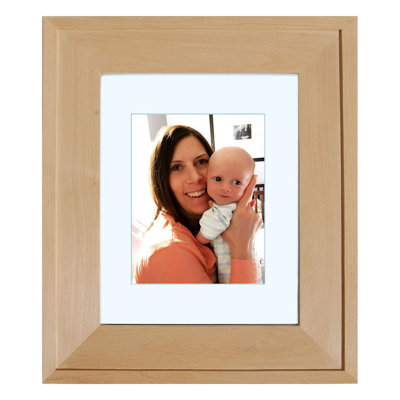 13.125'' W 16'' H Recessed Framed Medicine Cabinet Mirror 2 Adjustable