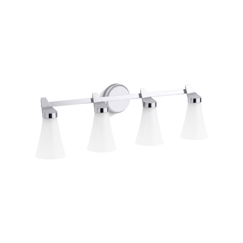 Simplice Four-Light Sconce, Polished Chrome