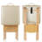 22.5" Tall Solid Wood Accent Stool-70047992