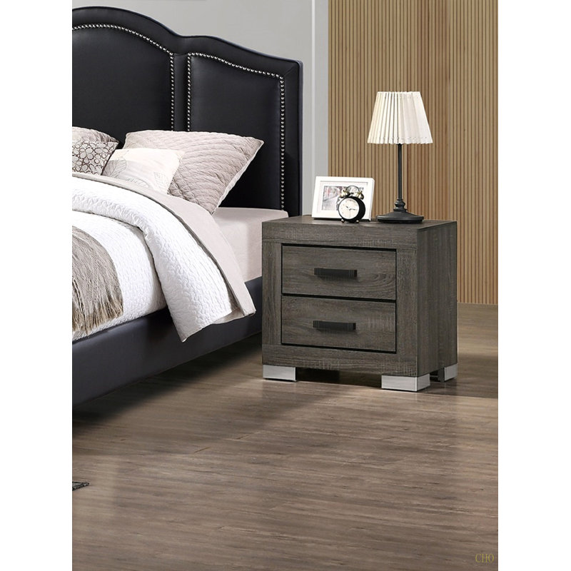 Table de chevet en bois