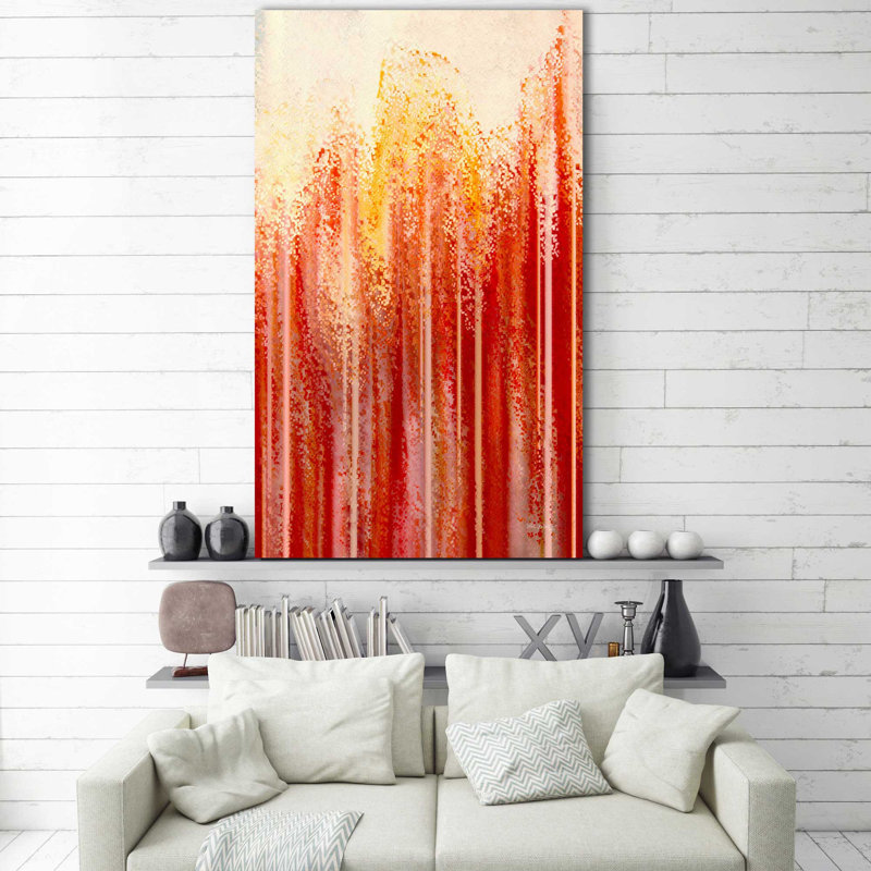 Joel 2: 28-29 I Will Pour Out My Spirit (Vertical) par Mark Lawrence - impression, H 30 po x l 18 po x P 1 po, Toile tendue