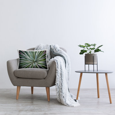 Coussin Centric Succulent Leaves