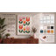 Stylized Tulip Composition Mid-Century - Wrapped Canvas-1241985983-1241985952