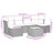 Vidaxl Garden Sofa SetCubic