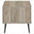 Balboa Distressed Pine Square Engineered Wood Side End Table