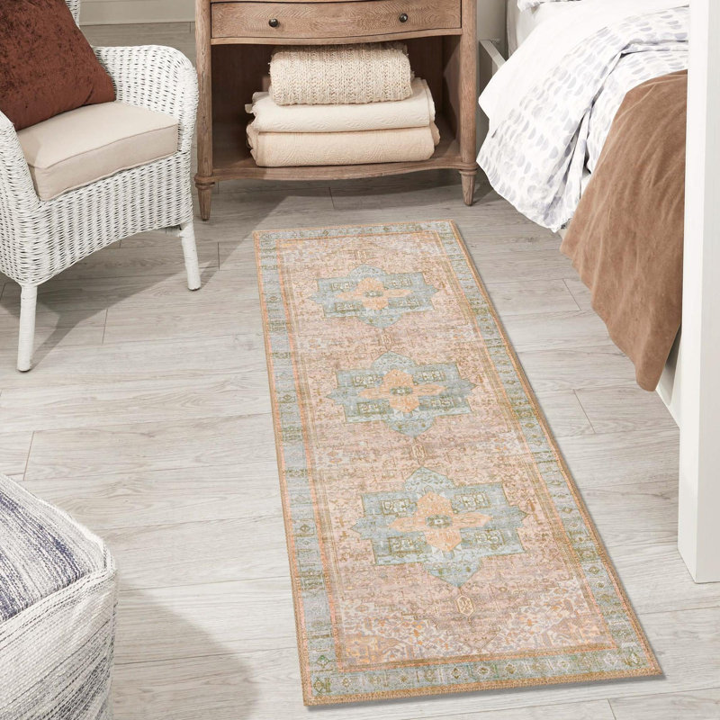 Oppie Geometric Indoor Rug, Runner 2' x 6'