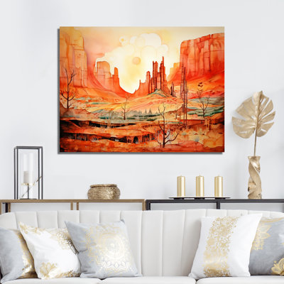 " Native Navajo Landscape I "