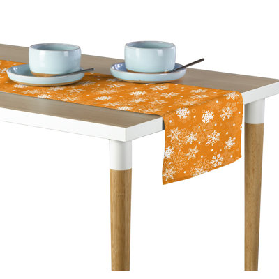 Marckese Snowflakes Table Runner