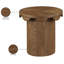 Dahlia Oak Veneer End Table-1719941212