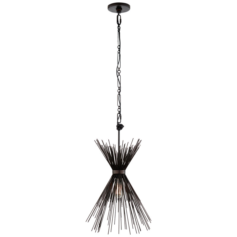 Kelly Wearstler Strada Small Chandelier, Aged Iron