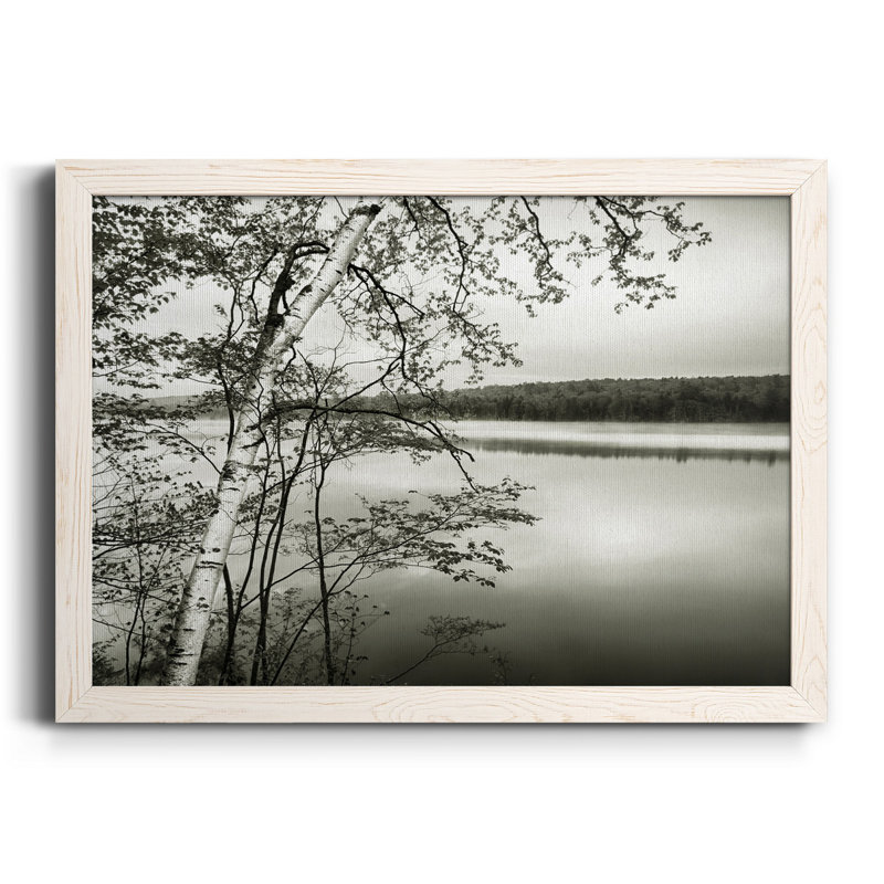 Adirondack Reflections - Photographie sur toile avec cadre photo, H 24 po x l 18 po x P 1,5 po, Blanc