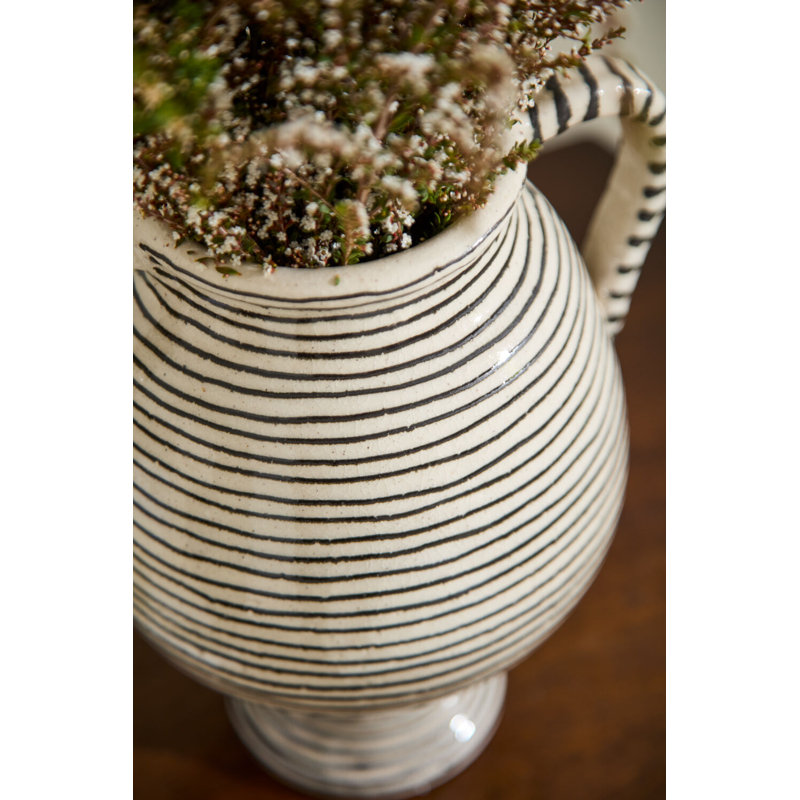 Lines Vase 9.25"x 7.5"x 10.5"