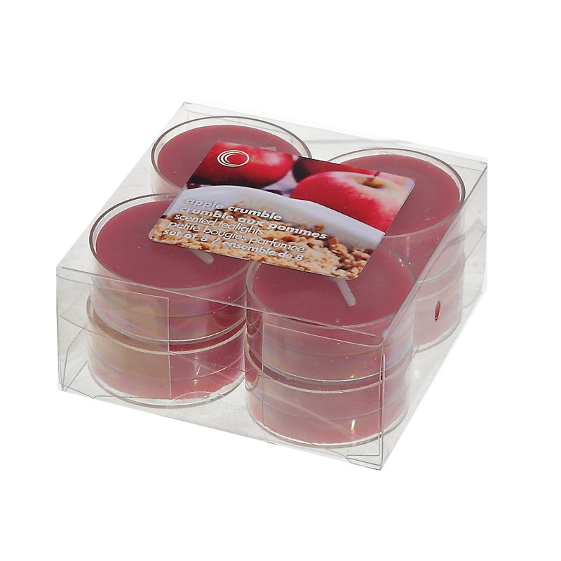 Bougie chauffe-plat pomme