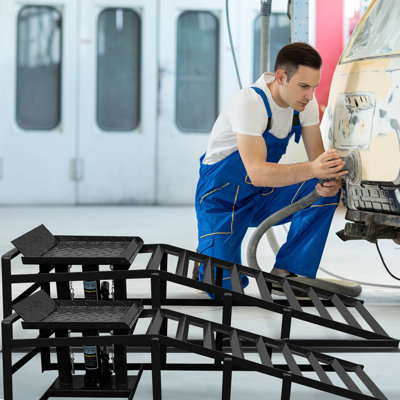 Hydraulic Car Ramps Heavy Duty Auto Car Truck Service Ramps Hydraulic Lift