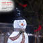 Décoration de Noël bonhomme de neige illuminée-2117286050