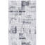 Tapis gris / noir à motif abstrait Zaid-1423548939