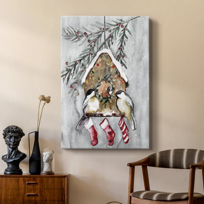 Oiseaux d'hiver - galerie Cavas sur mesure