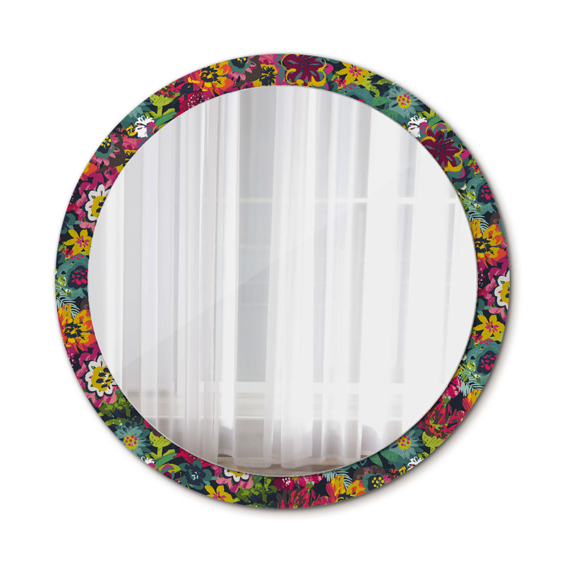 Huldar Glass Flat Wall Mirror
