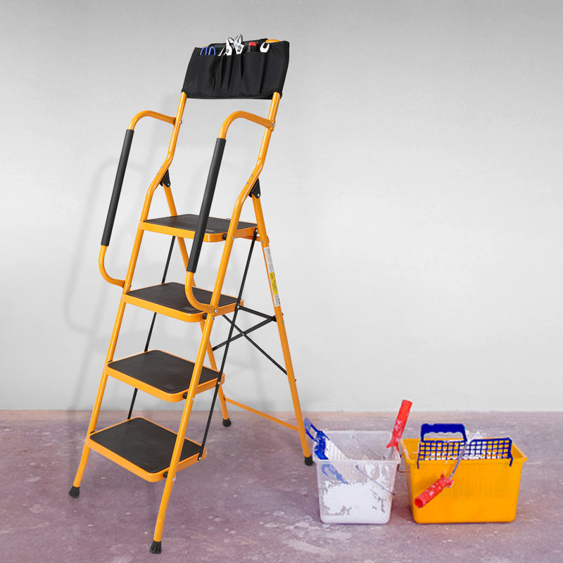 Newport 4 - Step Steel Folding Step Stool