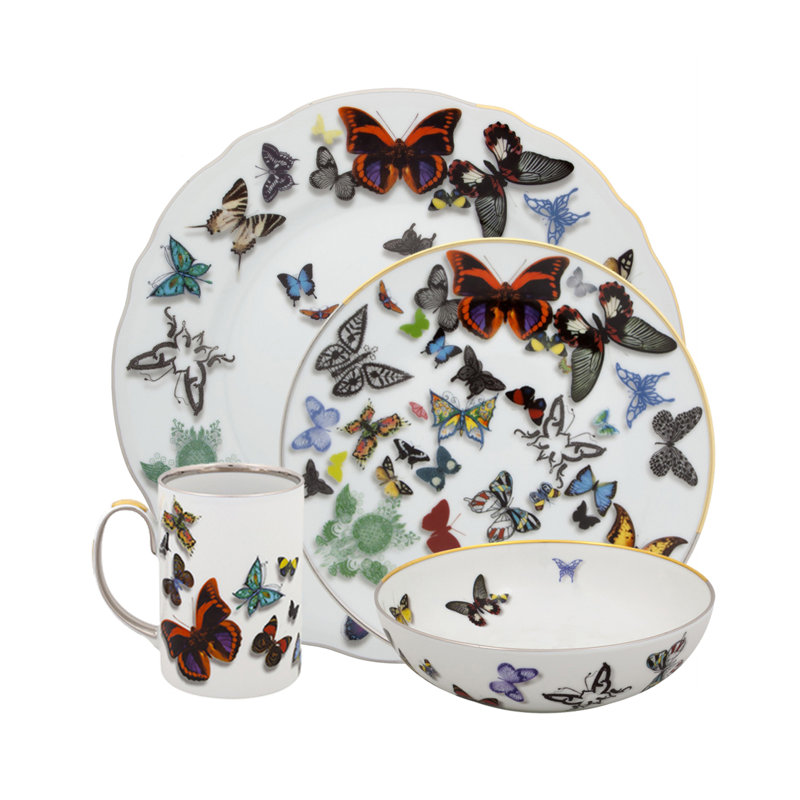 Butterfly Parade Porcelain Salad/Dessert Plate
