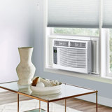 Homhougo 6000 BTU Window Air Conditioner with Remote Included