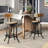 Juliun Barstool With Fir Wood