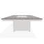 48" x 84" Rustic Fire Table with Propane Shelf-267555677