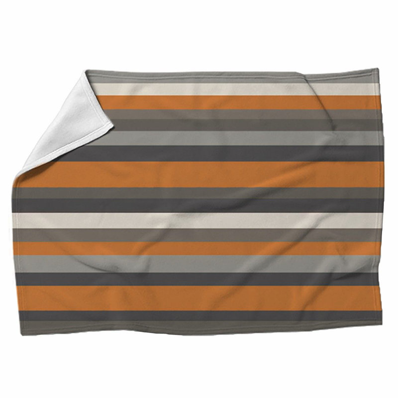 Machine Printed Throw Blanket, 51" W x 60" L